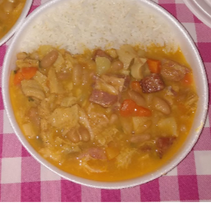 Deliciosa dobradinha com arroz