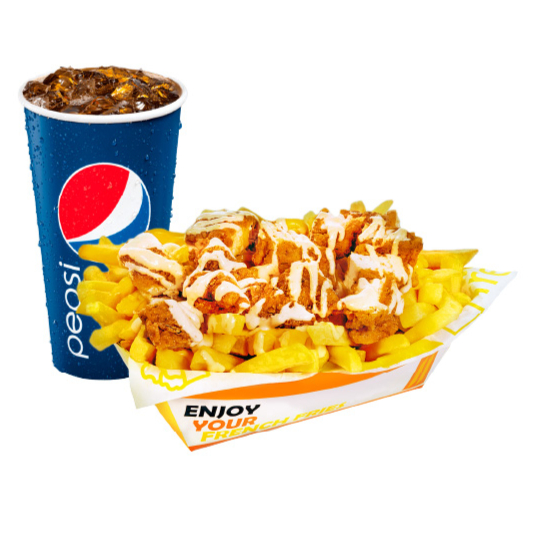 CHICKEN CHEESE FRIES