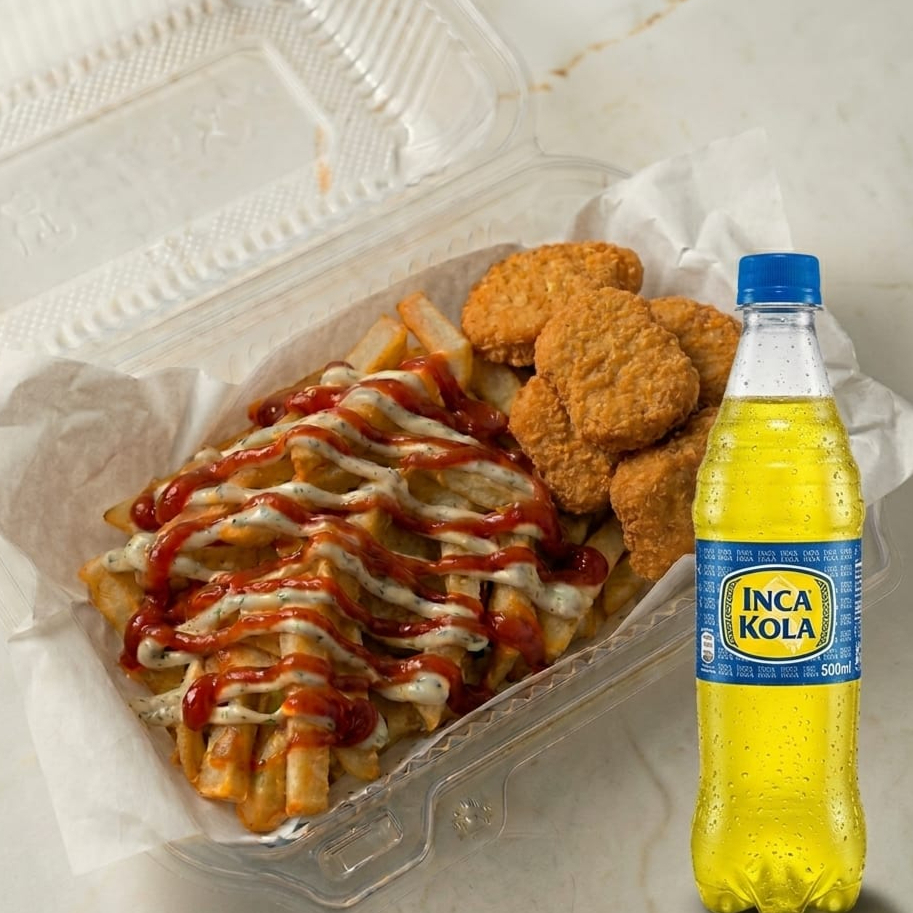 Chicken Nuggets + Inca Kola