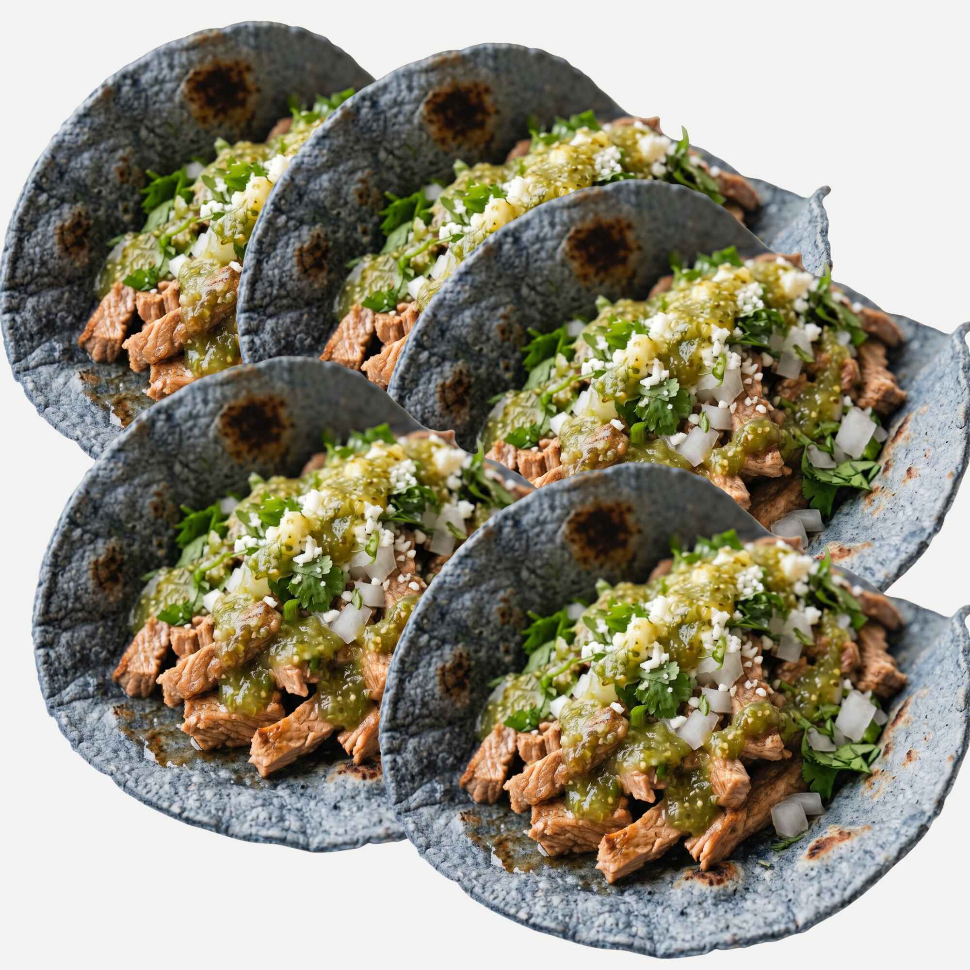 Tacos de Bistec Orden de 5 Pz