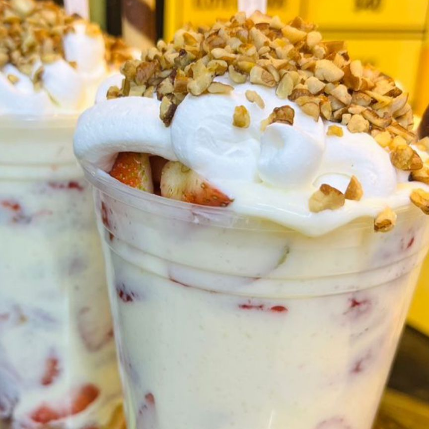 Fresas con Crema