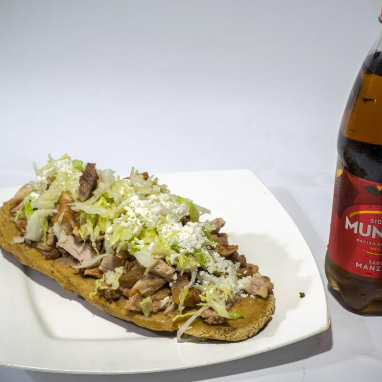 HUARACHE SENCILLO BIRRIA RES REFRESCO600ML