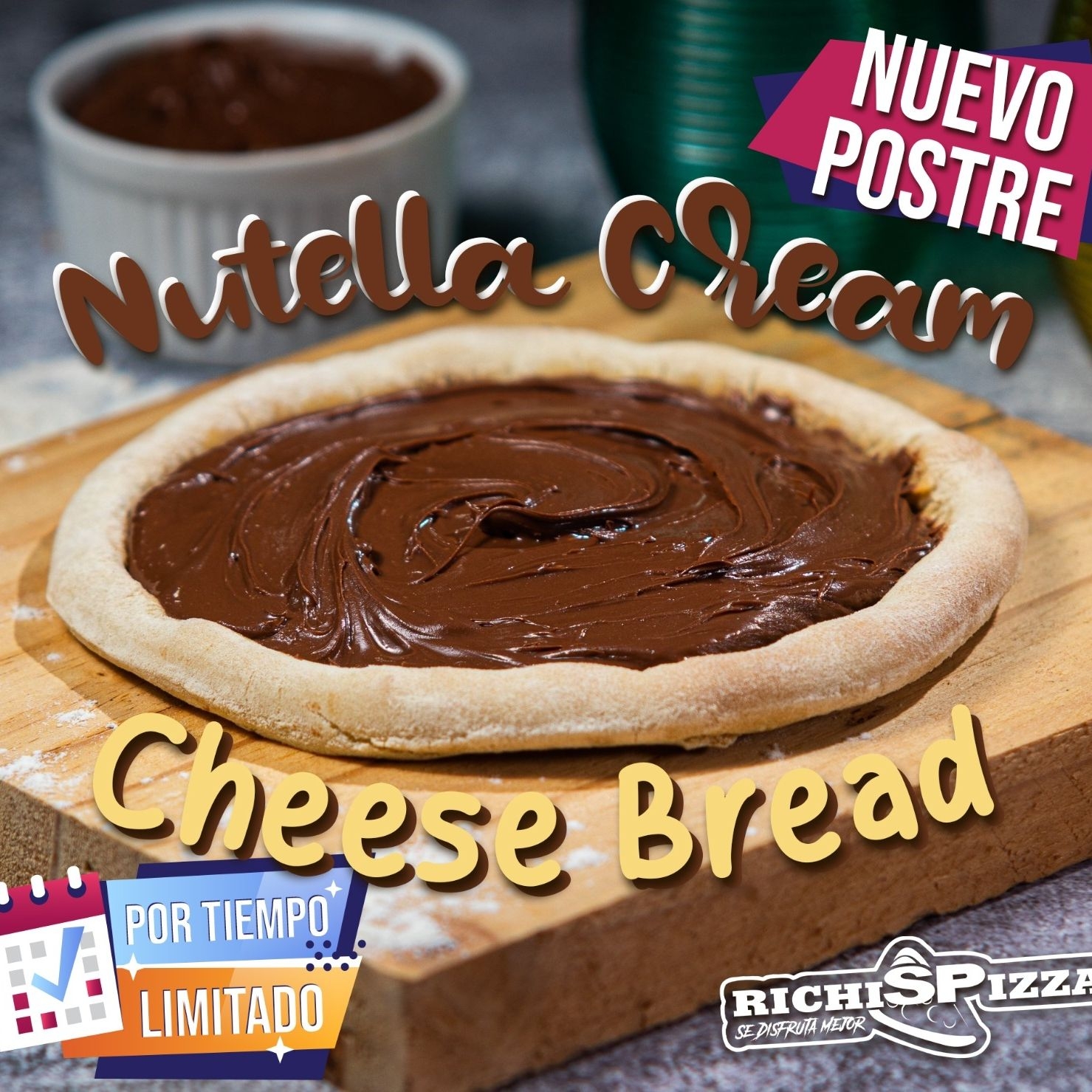 Nutella Cream (Cheese Bread)