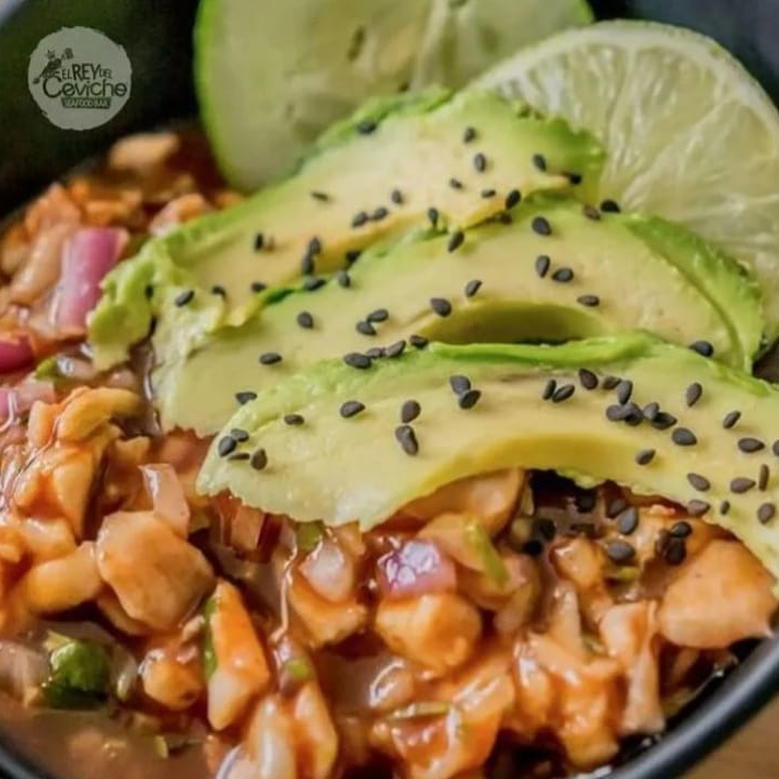 Ceviche al rey 500 gramos