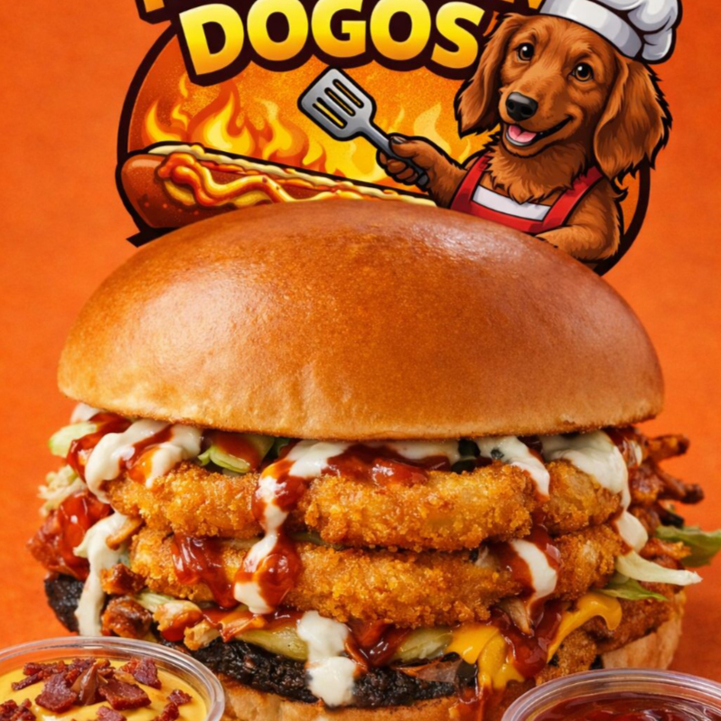 Hamburguesa Suprema con Aros