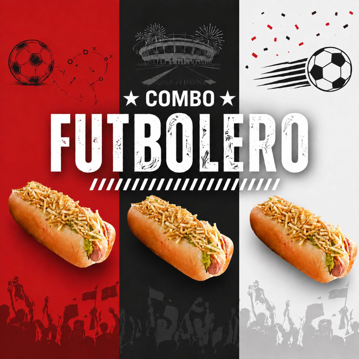 Combo Futbolero 2018 X3