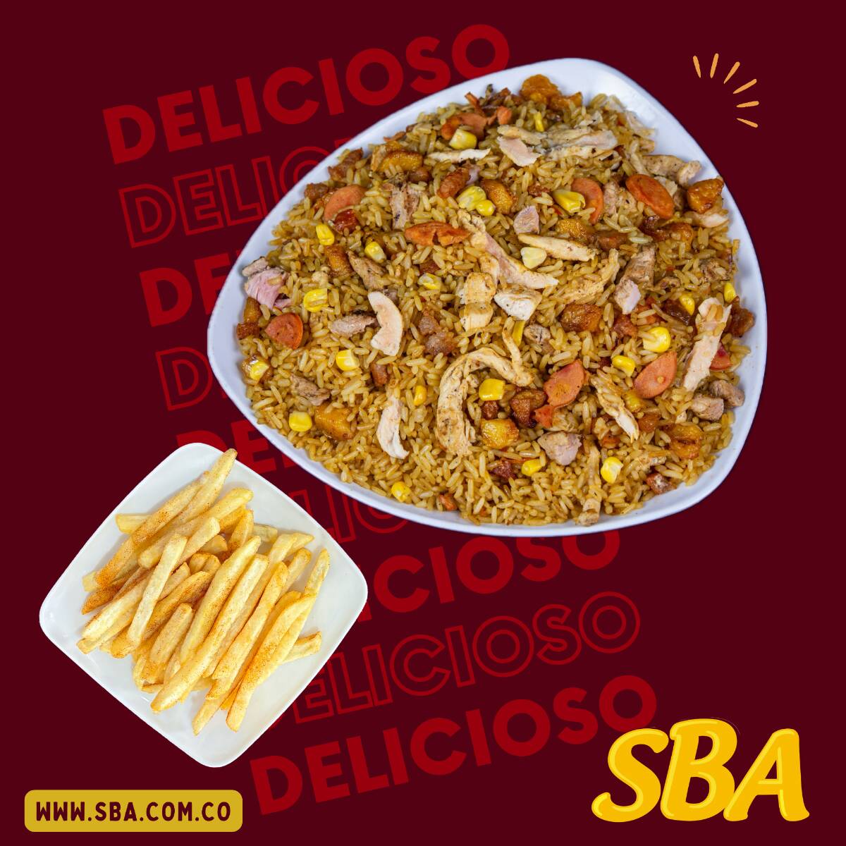 Combo Arroz Paisa Mediano+ Papa