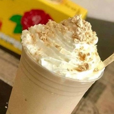Frappe mazapán