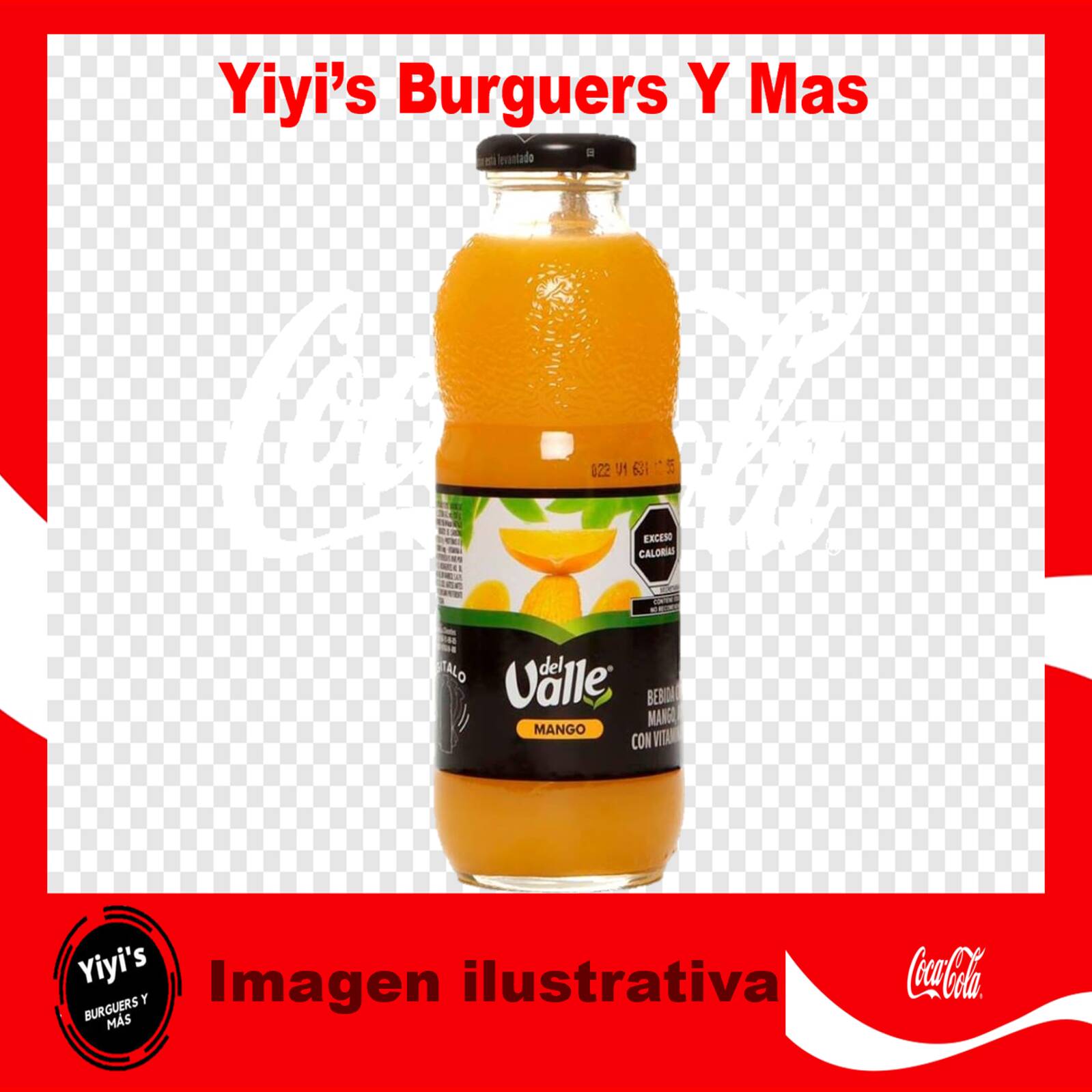 del Valle Mango Vidrio 413 Ml