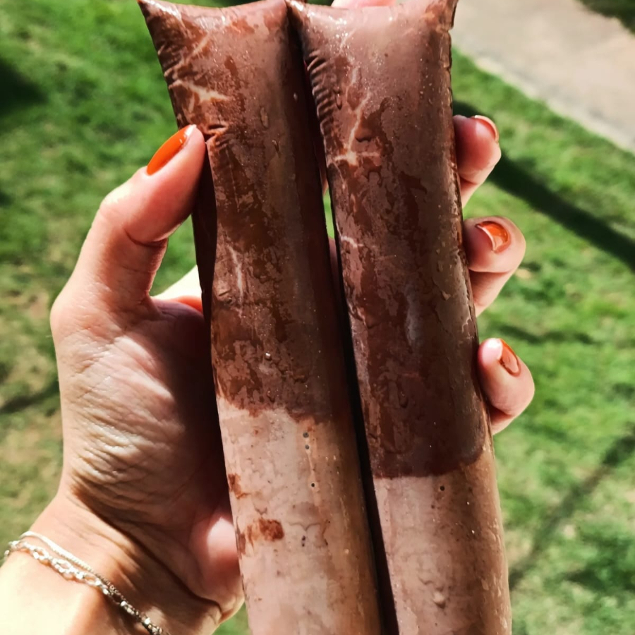 Delicioso e Refrescante Sacolé Gourmet de Ferrero com muuuuita Nutella.