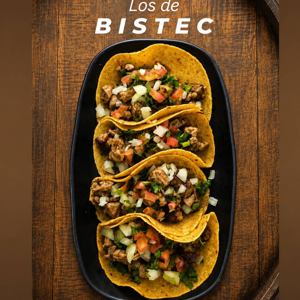 4 Tacos de Bistec