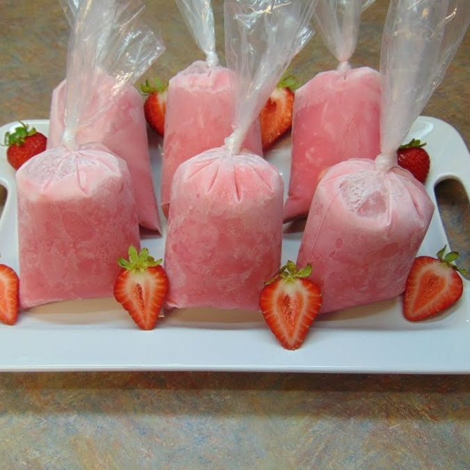 Heladito de Fresa