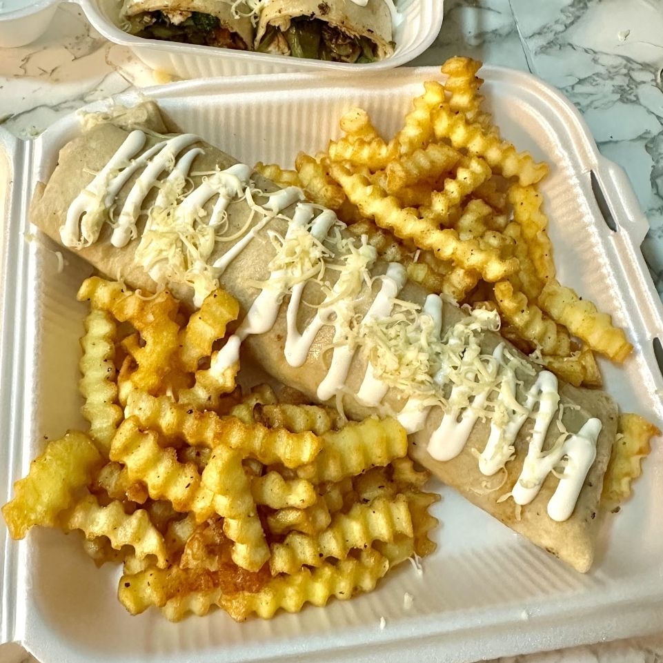 Megaburrito C/Papas