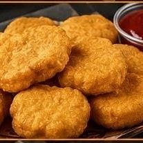 273g de nuggets (peso en crudo )