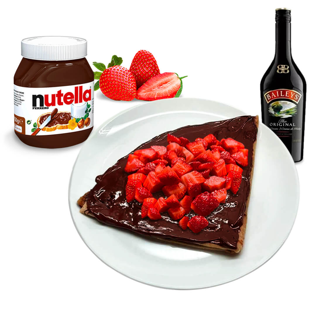 Especial De Nutella, Fresa Y BAILEYS