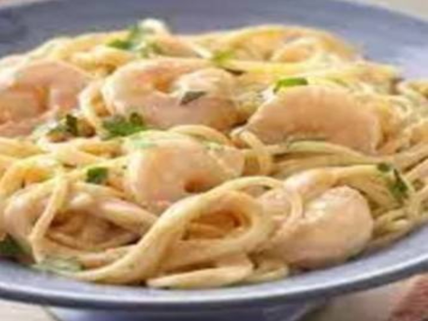 Spaghetti con Mariscos.