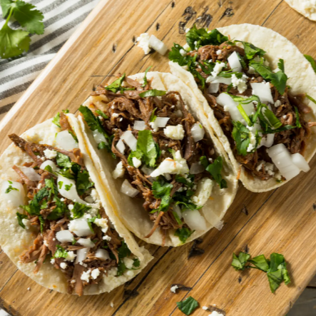 Tacos Surtida + soda