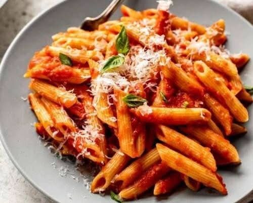 Pasta Penne a la Boloñesa
