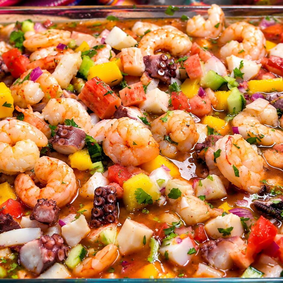 Ceviche Mixto Mediano