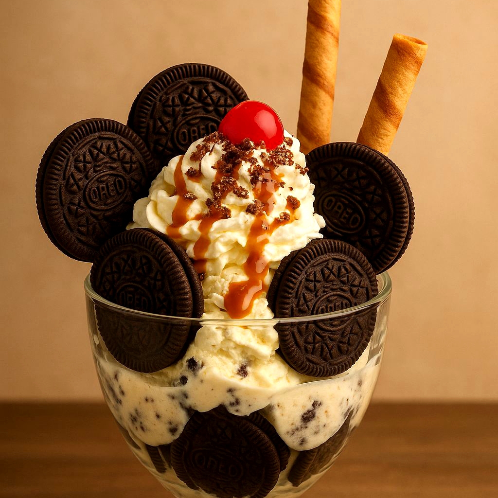 OREO Forte con Salsa de Café al Licor
