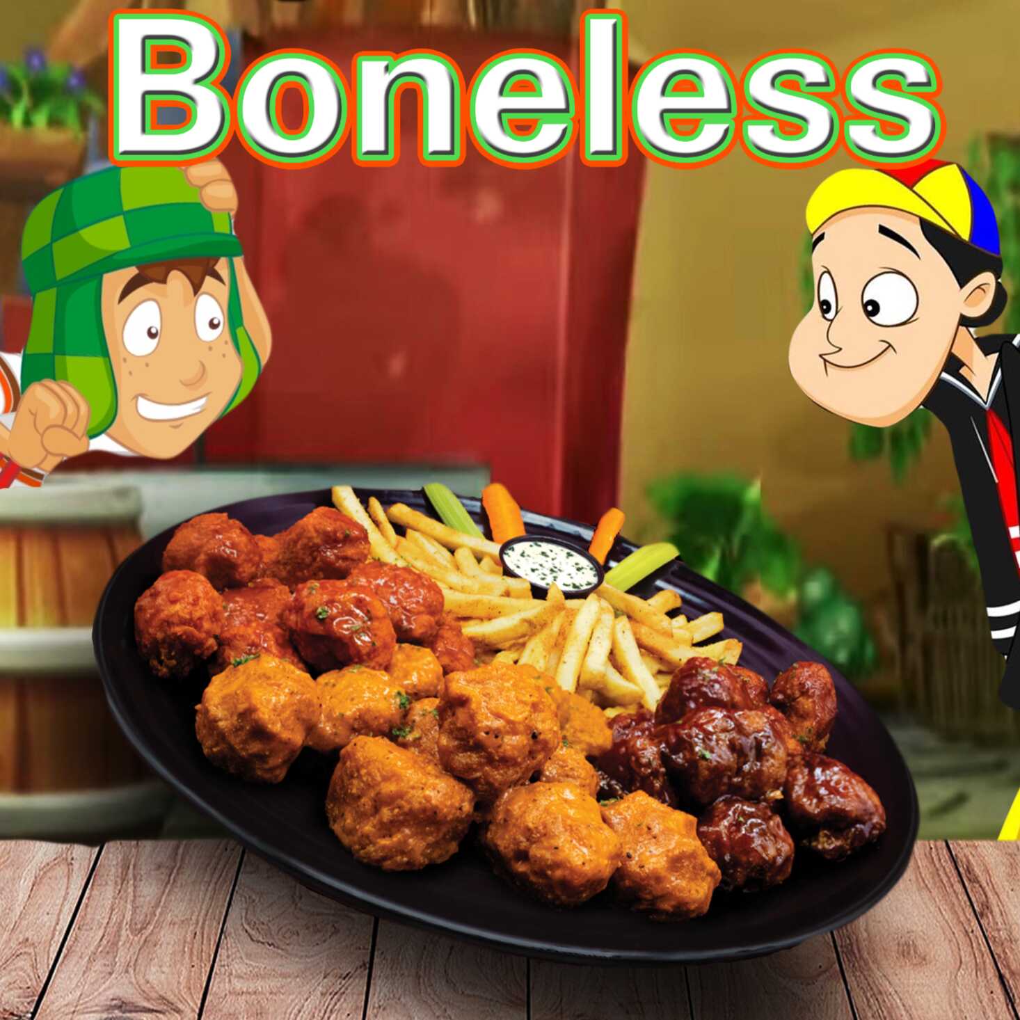 Boneless de 250gr (BBQR DULCE)