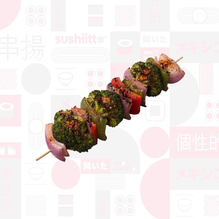 Yakitori de Brócoli