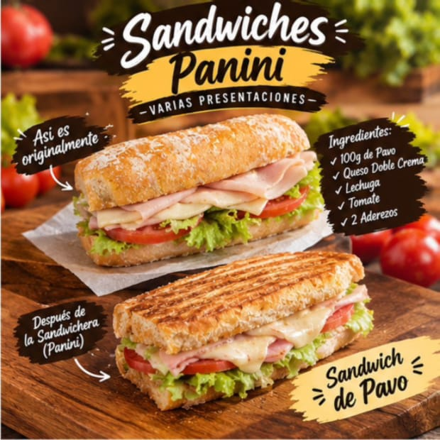 Sandwich Pavo