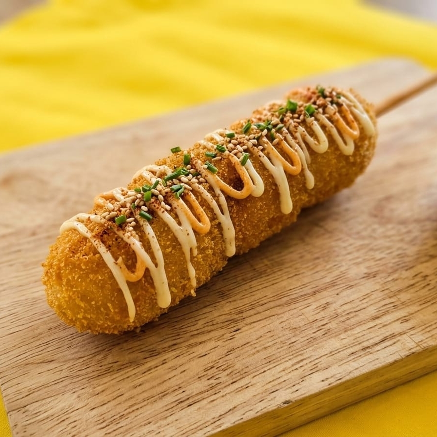 Banderilla Queso Salchicha Pavo