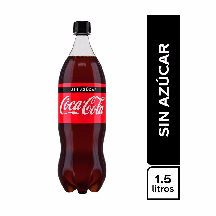COCA COLA SIN AZUCAR 1.5 LTS