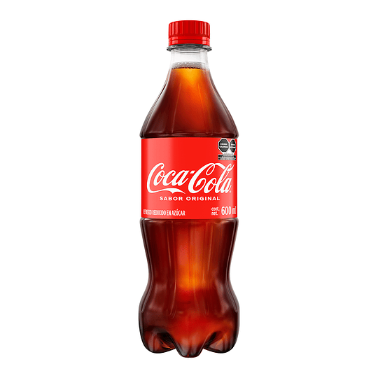 Coca cola original 600 ml.