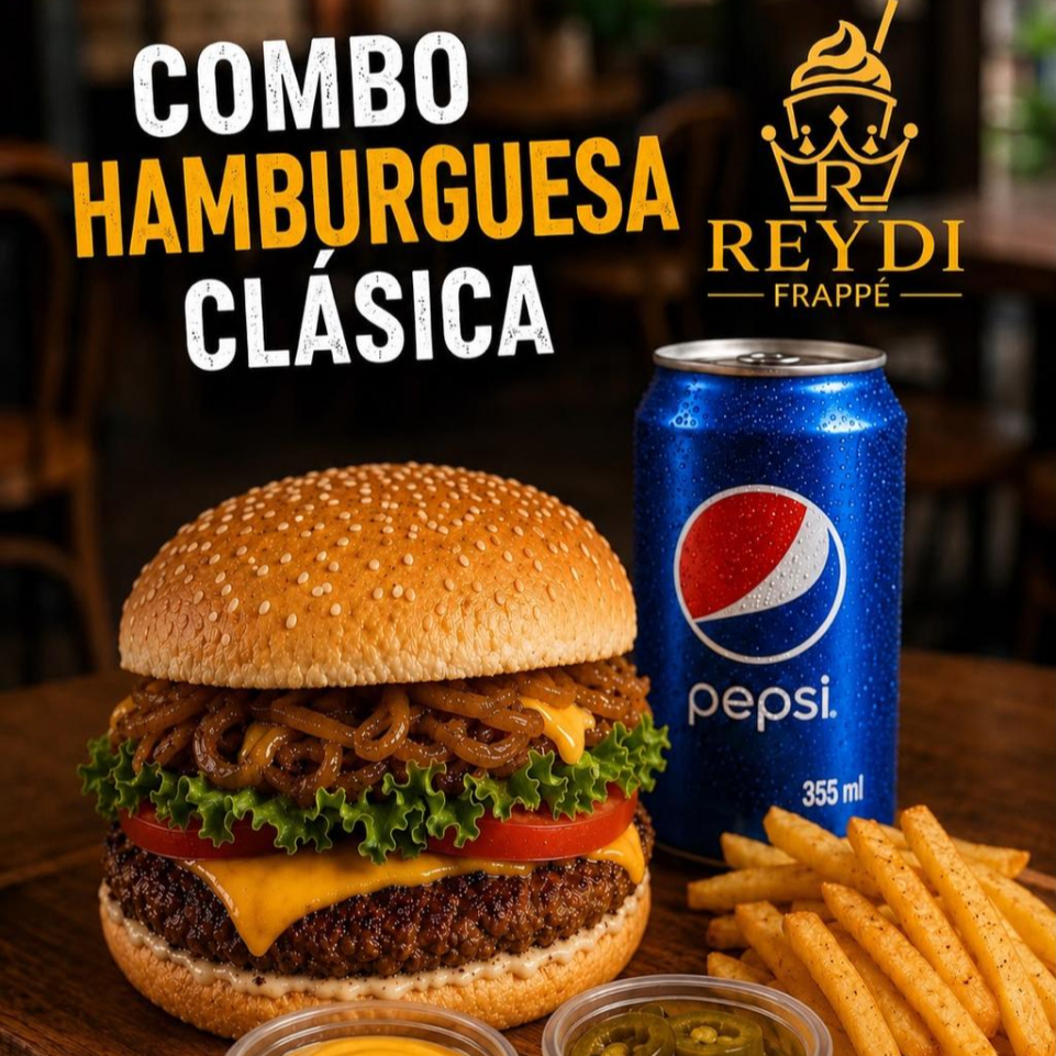 Combo Hamburguesa Clásica