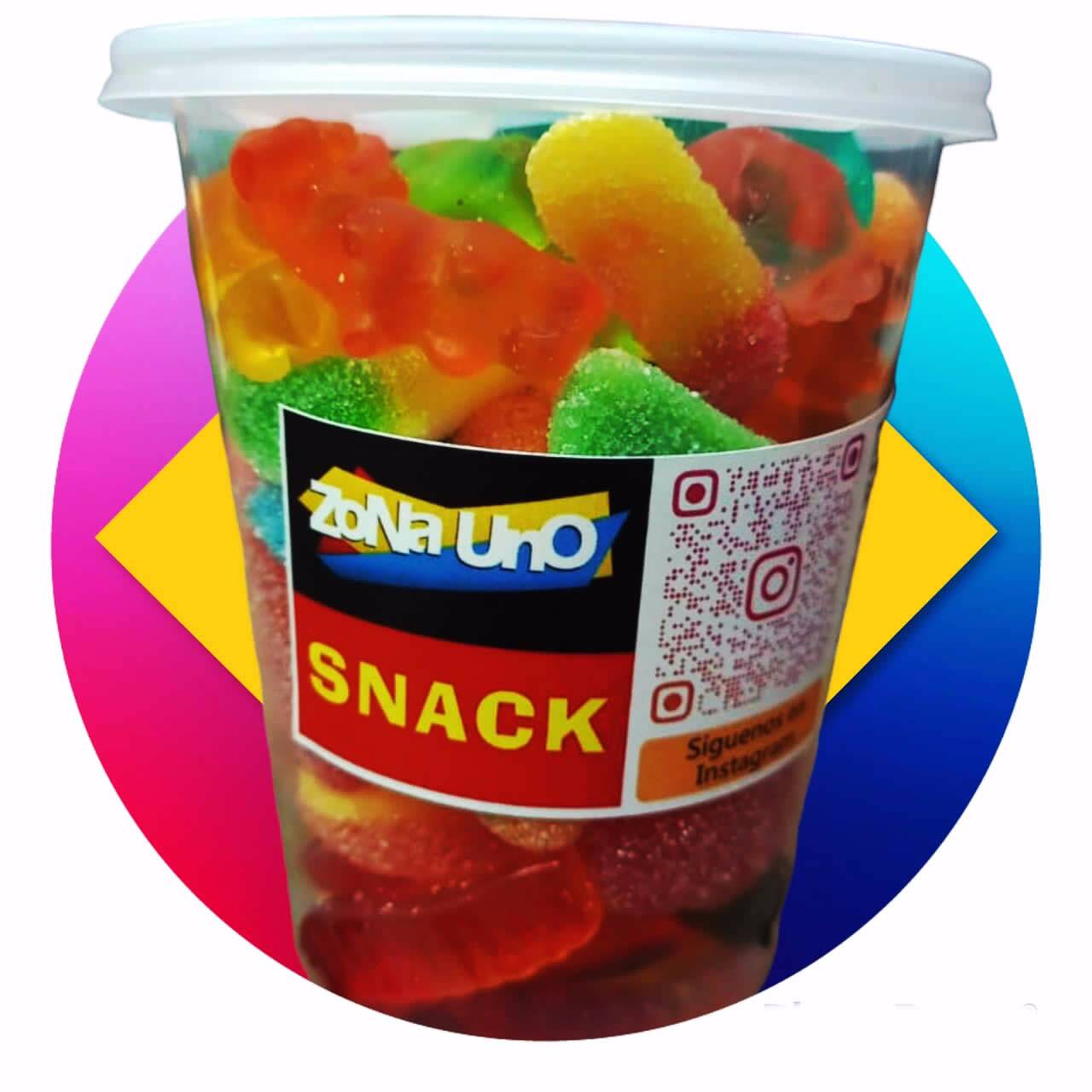 PROMOCION 3 VASO GOMAS LOCAS