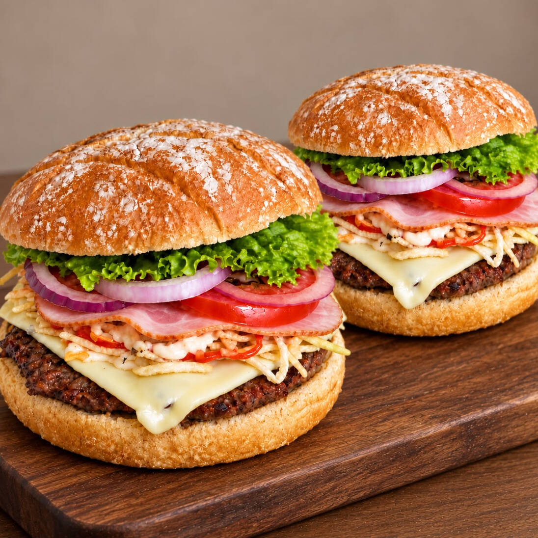 Hamburguesa Burguer Jamón al 2X1 🔥🍔