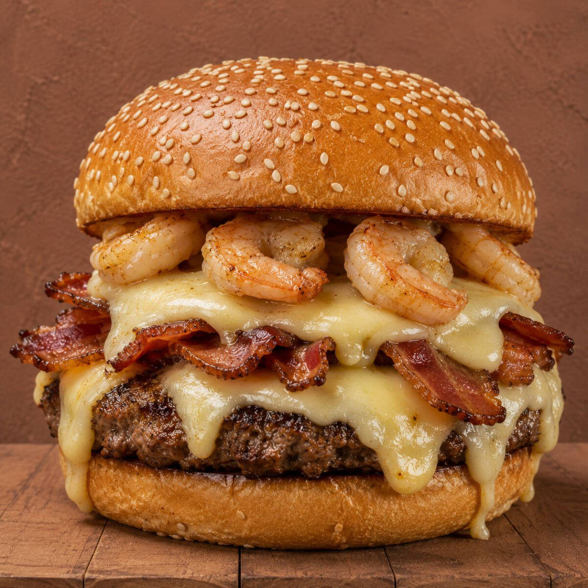 Hamburguesa Mar y Tierra