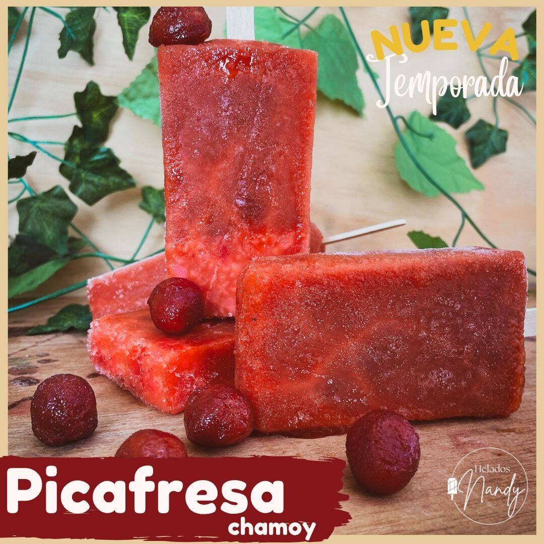 Paleta Gourmet Picafresa con Chamoy