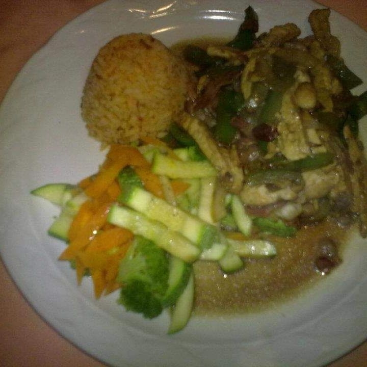 Fajitas de Pollo a la Europea