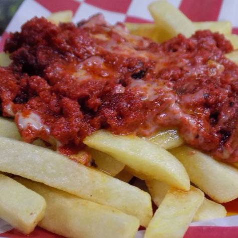 Chori Queso Papas