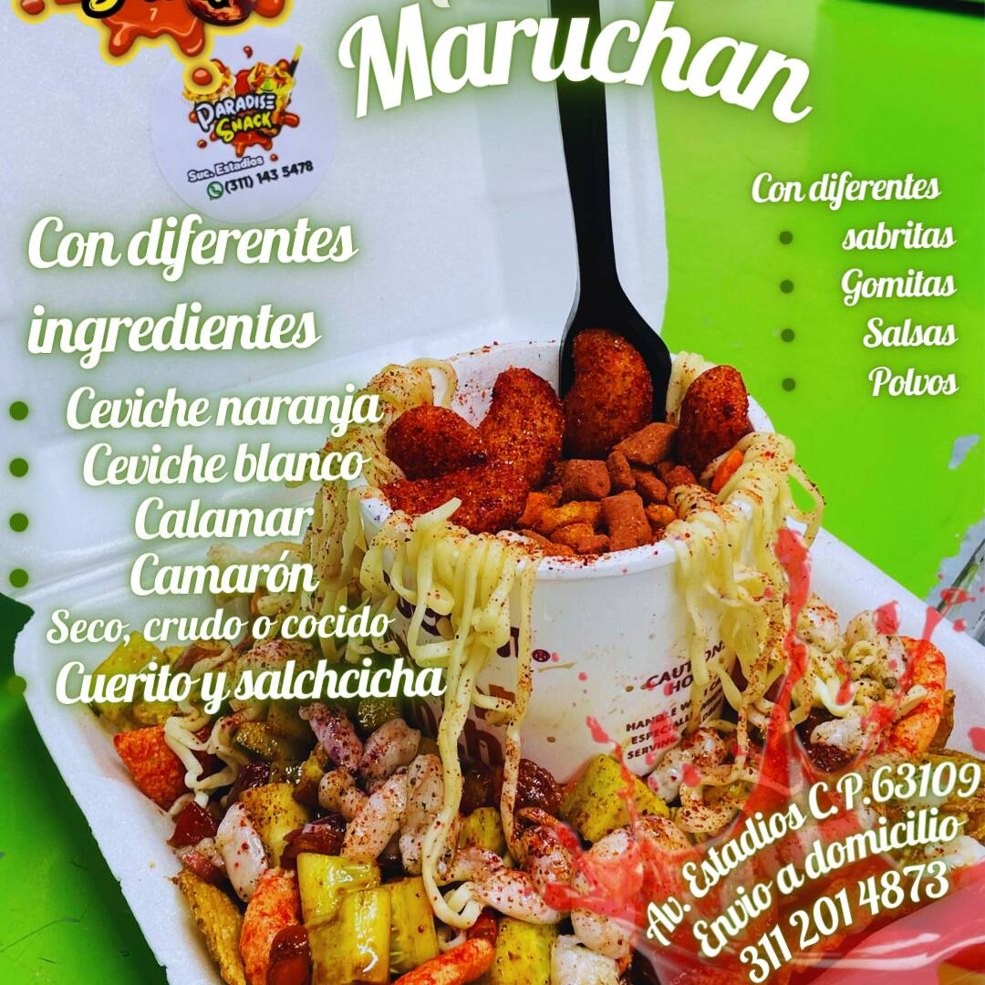 Arte en Maruchan con Camaron
