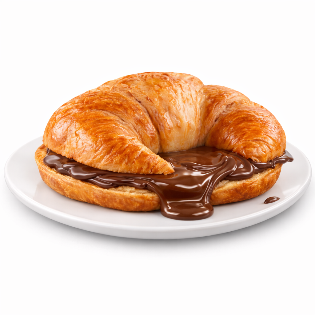 Croissant de nutella