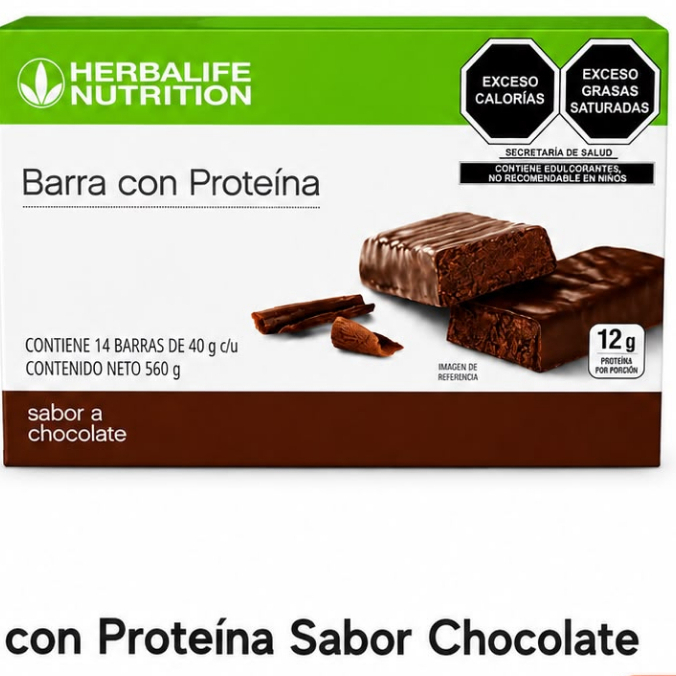 Barra de Proteina Sabor Chocolate