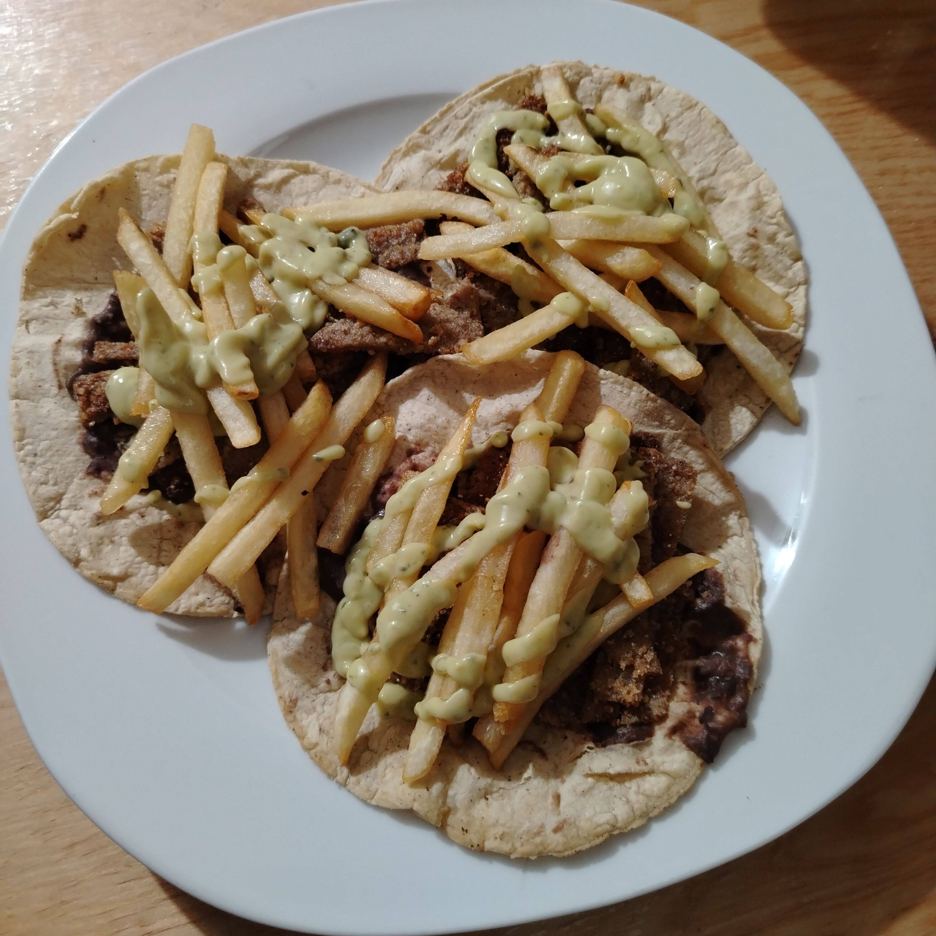 Tacoloco de Milanesa con Papas 3 Piezas