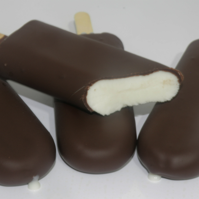 Picolé esquimo de nata