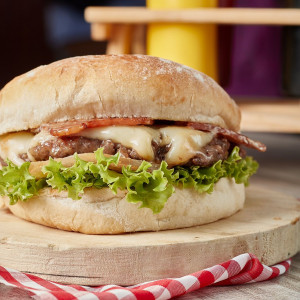 Hamburguesa Sencilla de Carne
