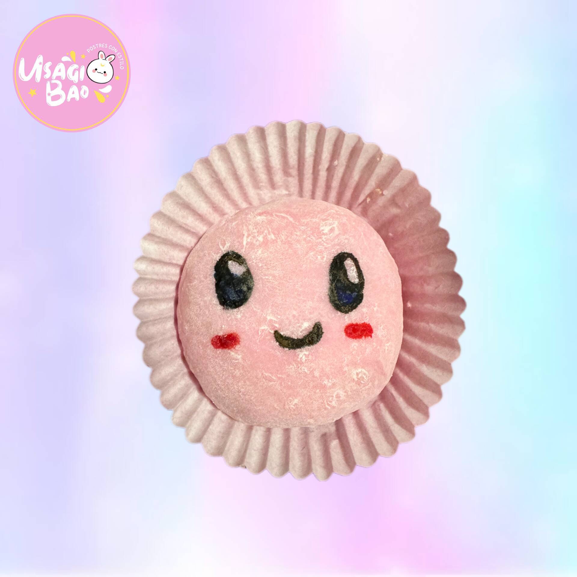 Mochi de Kirby 4 de Chantilly con Fresa