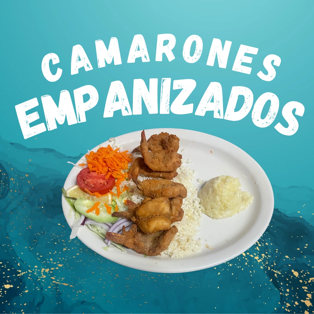 Camarones Empanizados (7 Piezas, 150 Gr)