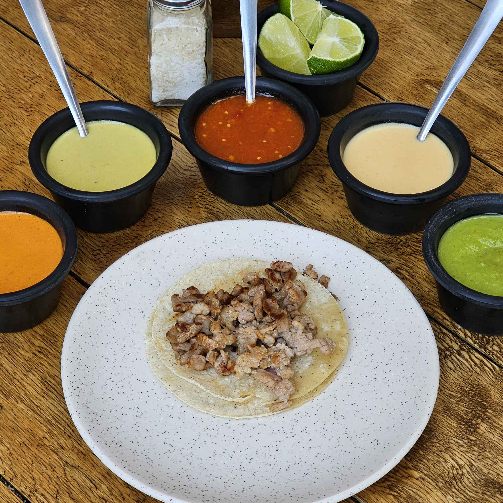Taco de Bistec 1 Pieza
