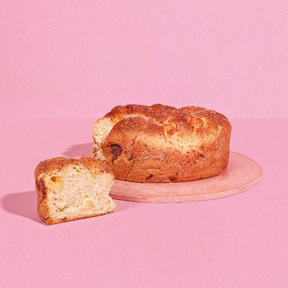 Pan Trenza Molde de Queso