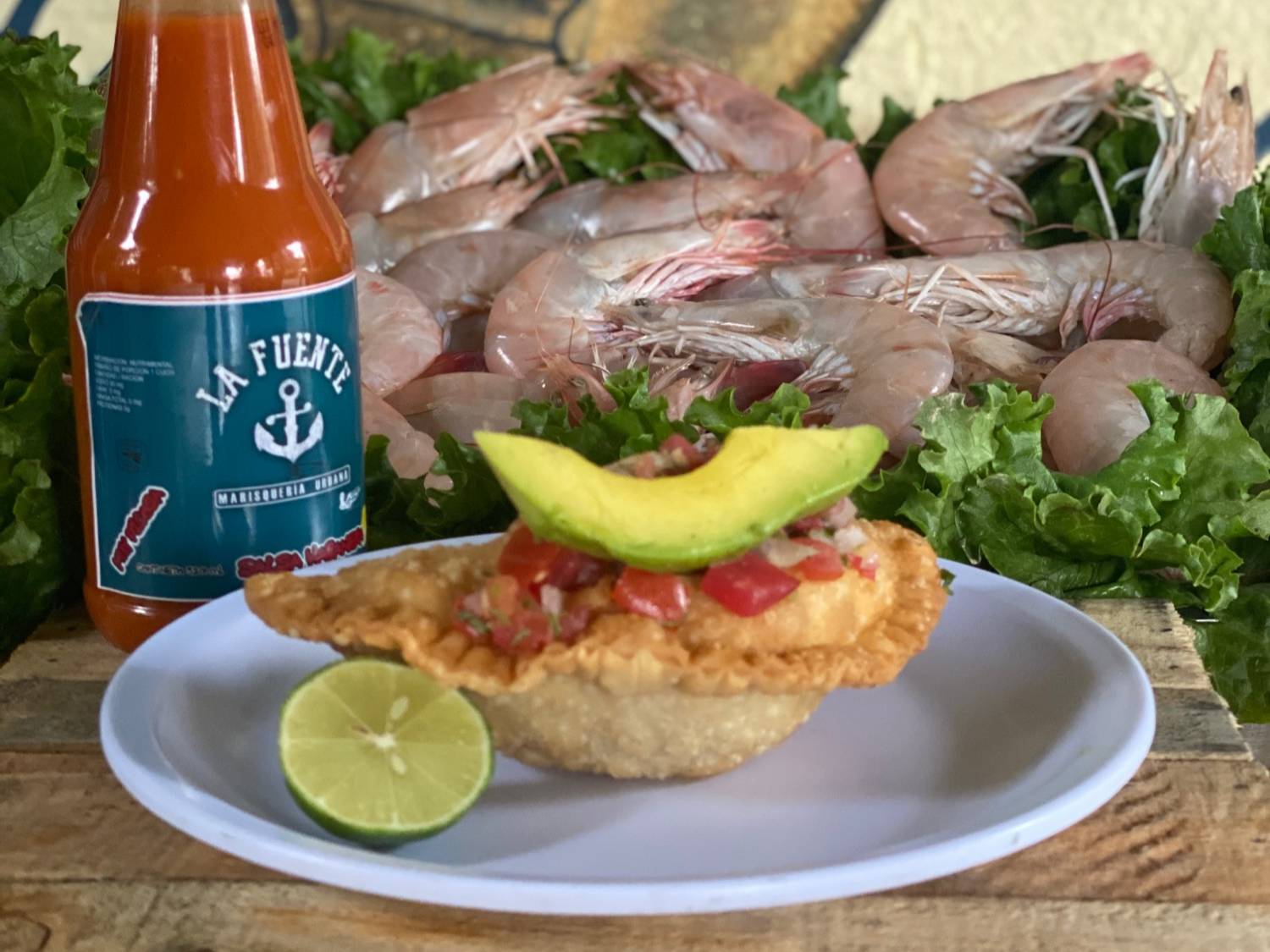 Empanada de Camarón con Queso