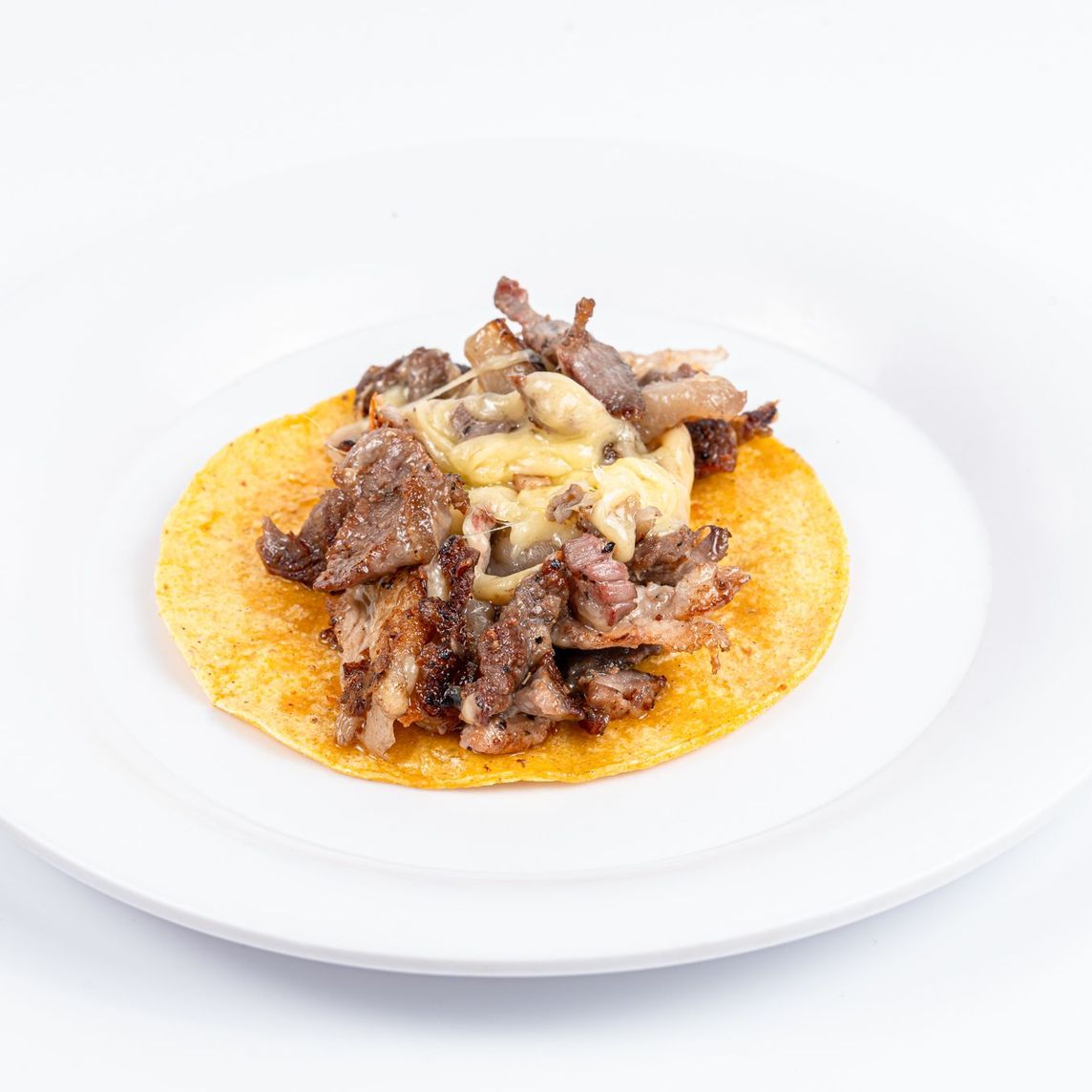Taco De Picaña Con Queso