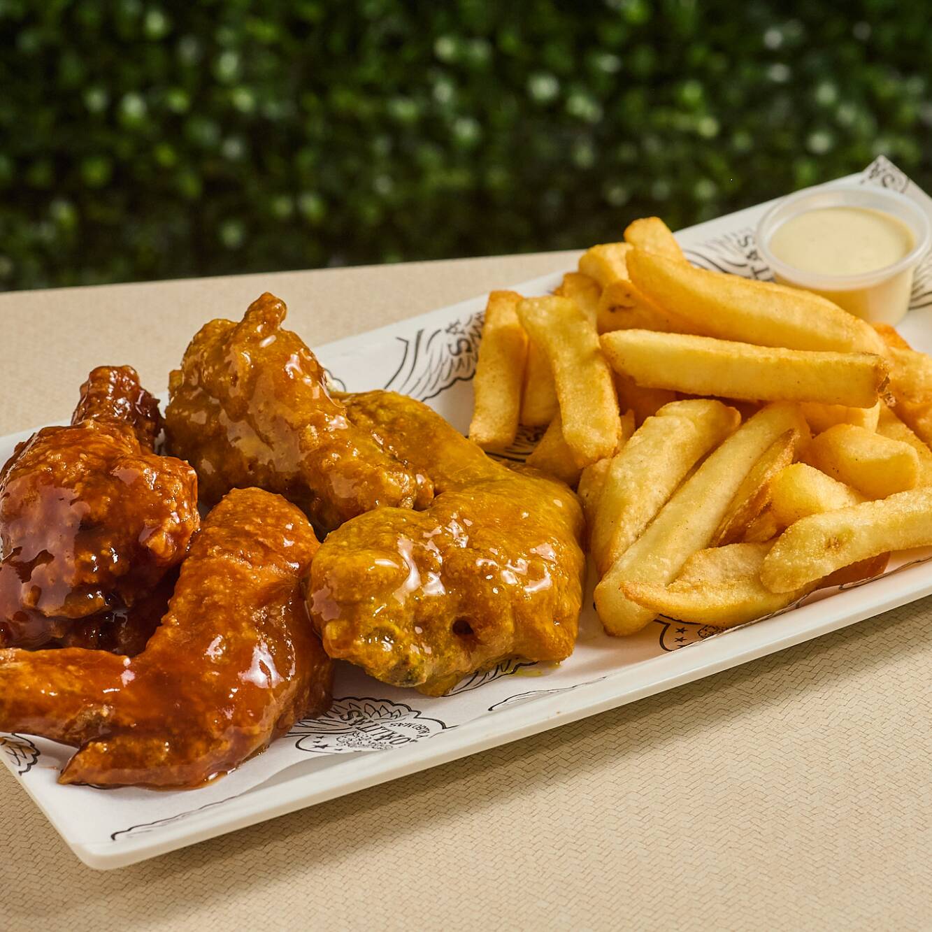 Combo 1 (Alitas, Papas y Gaseosa)